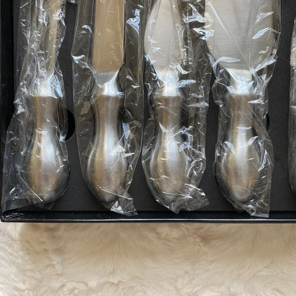 WoneNice Cheese Knife Set 6-Piece Stainless Steel Knives Charcuterie Cheese‎